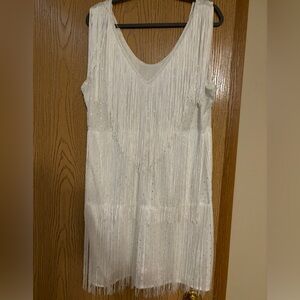 SHEIN fringe dress- size 3x